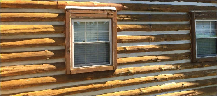 Log Home Whole Log Replacement  Franktown, Virginia